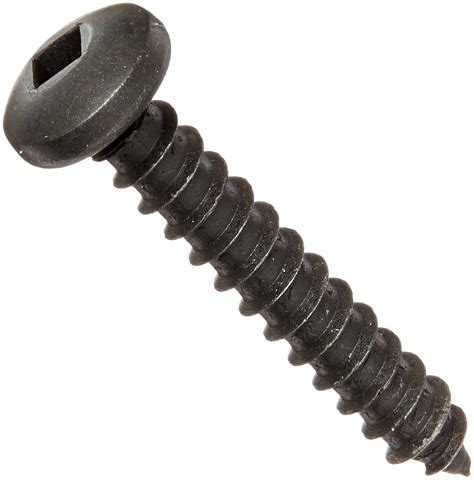 10 x 1 hex head black oxide sheet metal screw|black oxide lifting screws.